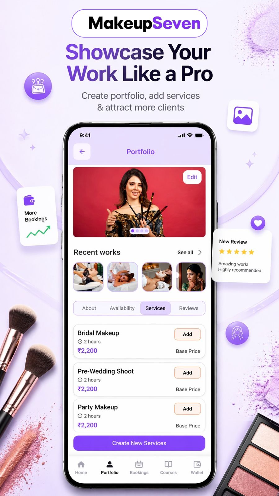 Makeup Seven Artist App promotional preview